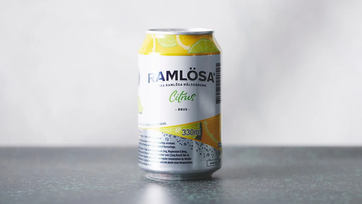 Danskvand m. citrus 0,33 l