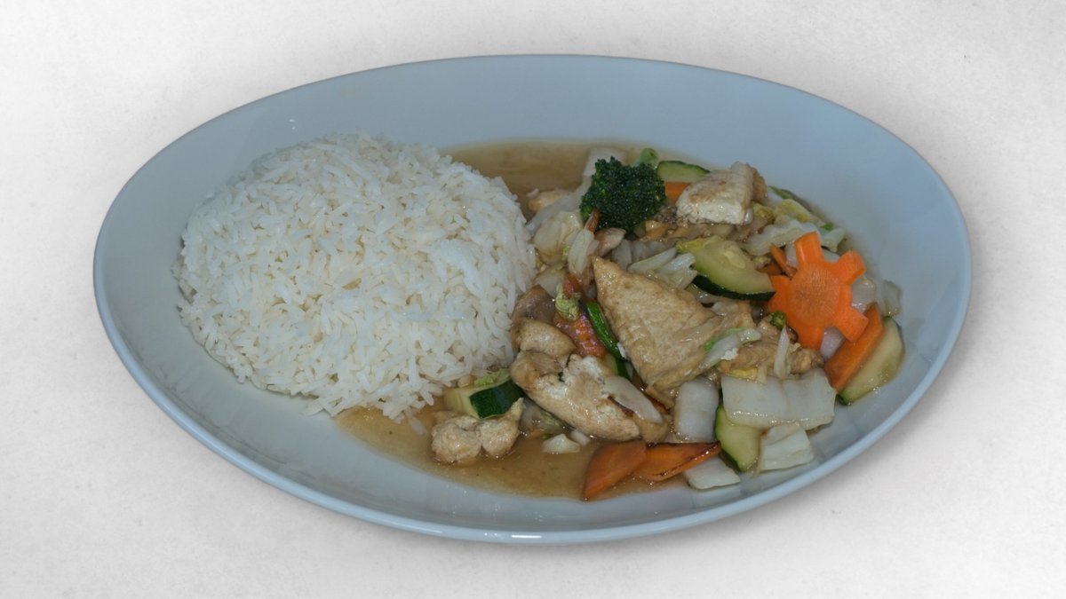 C19. Tofu mit Gemüse