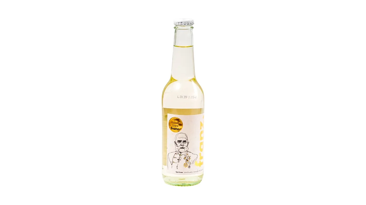 Weißer Spritzer Franz Glasflasche 0,33l