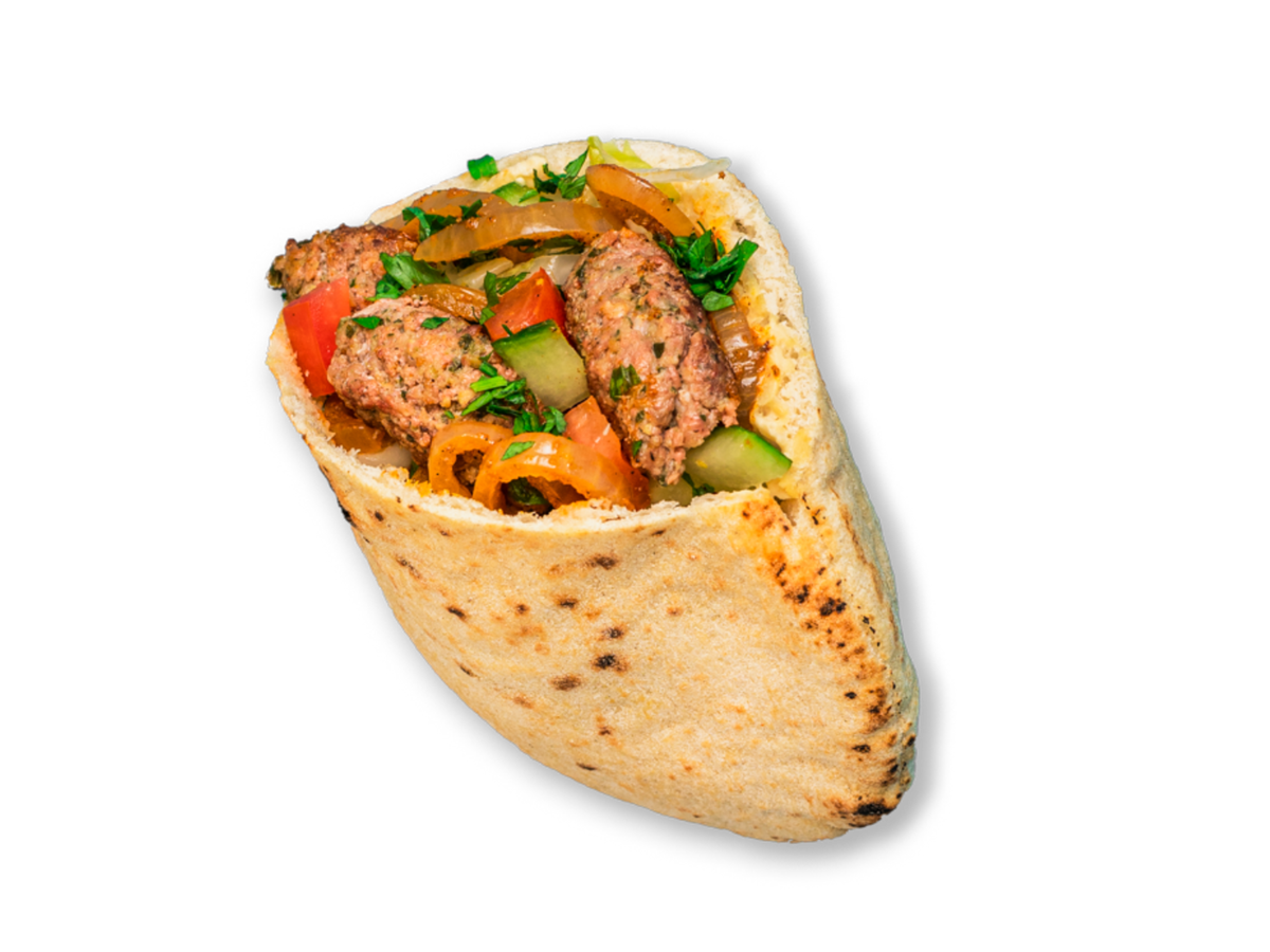 Hummusbar Style Kabab Pita