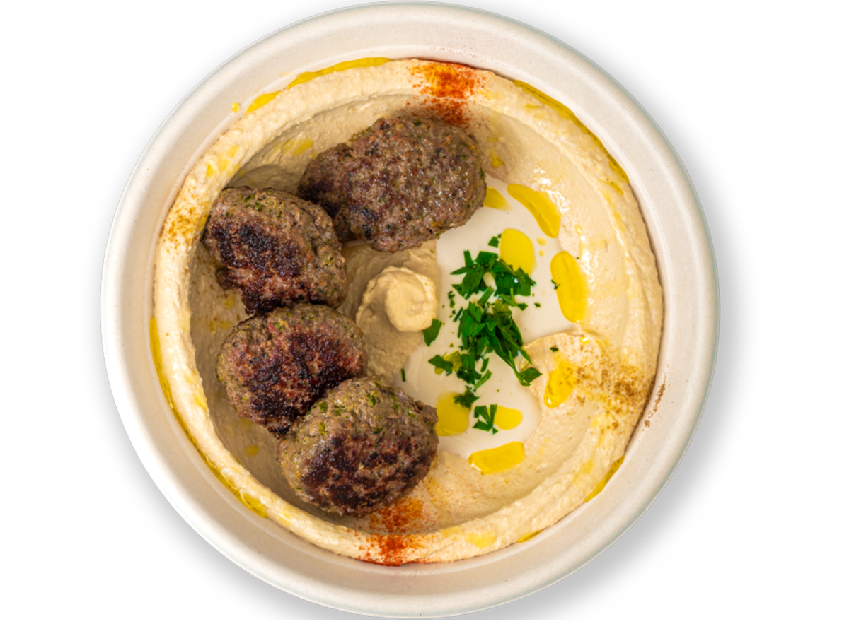 Kabab Hummus Bowl