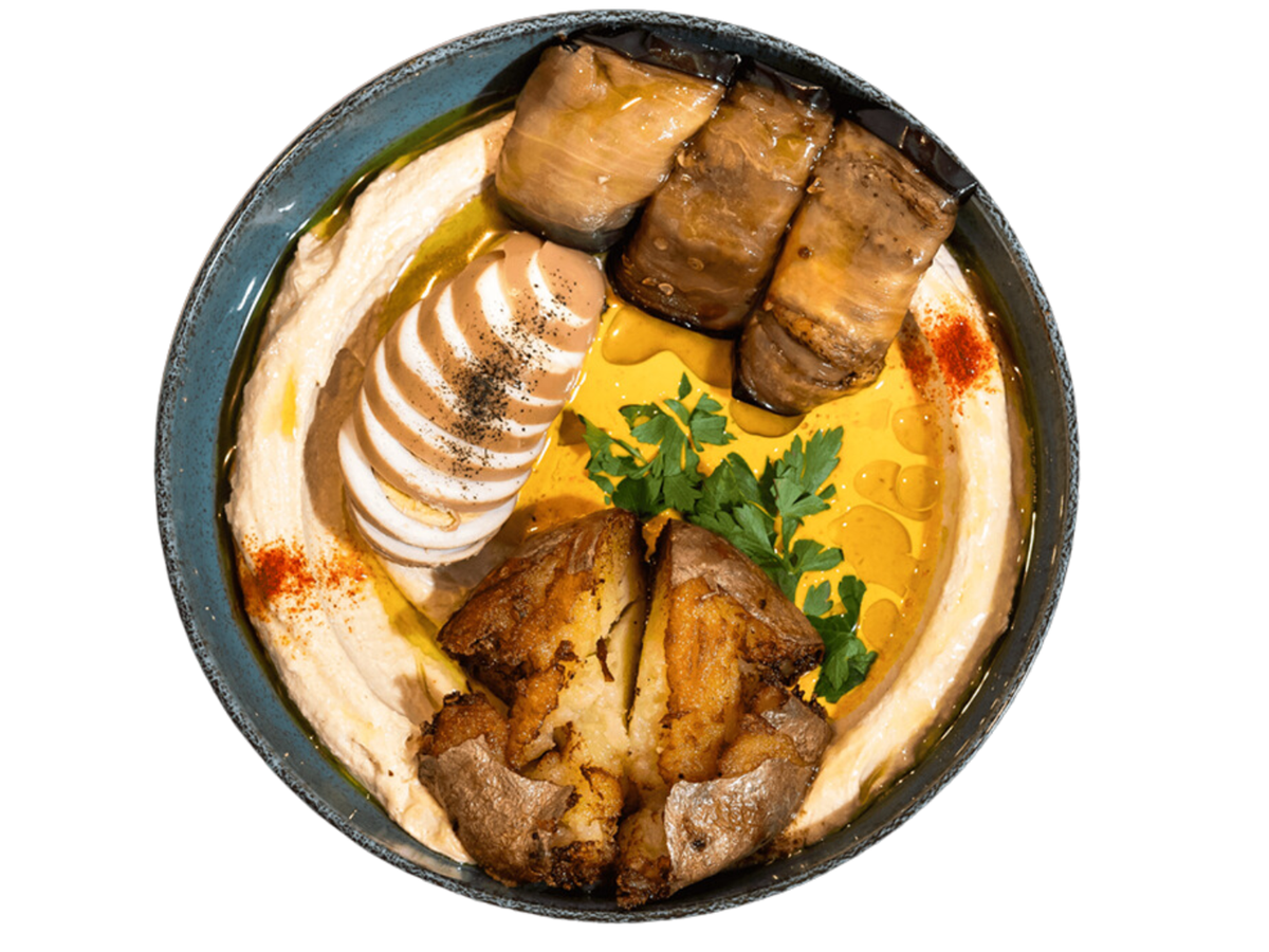 Sabich Hummus Bowl
