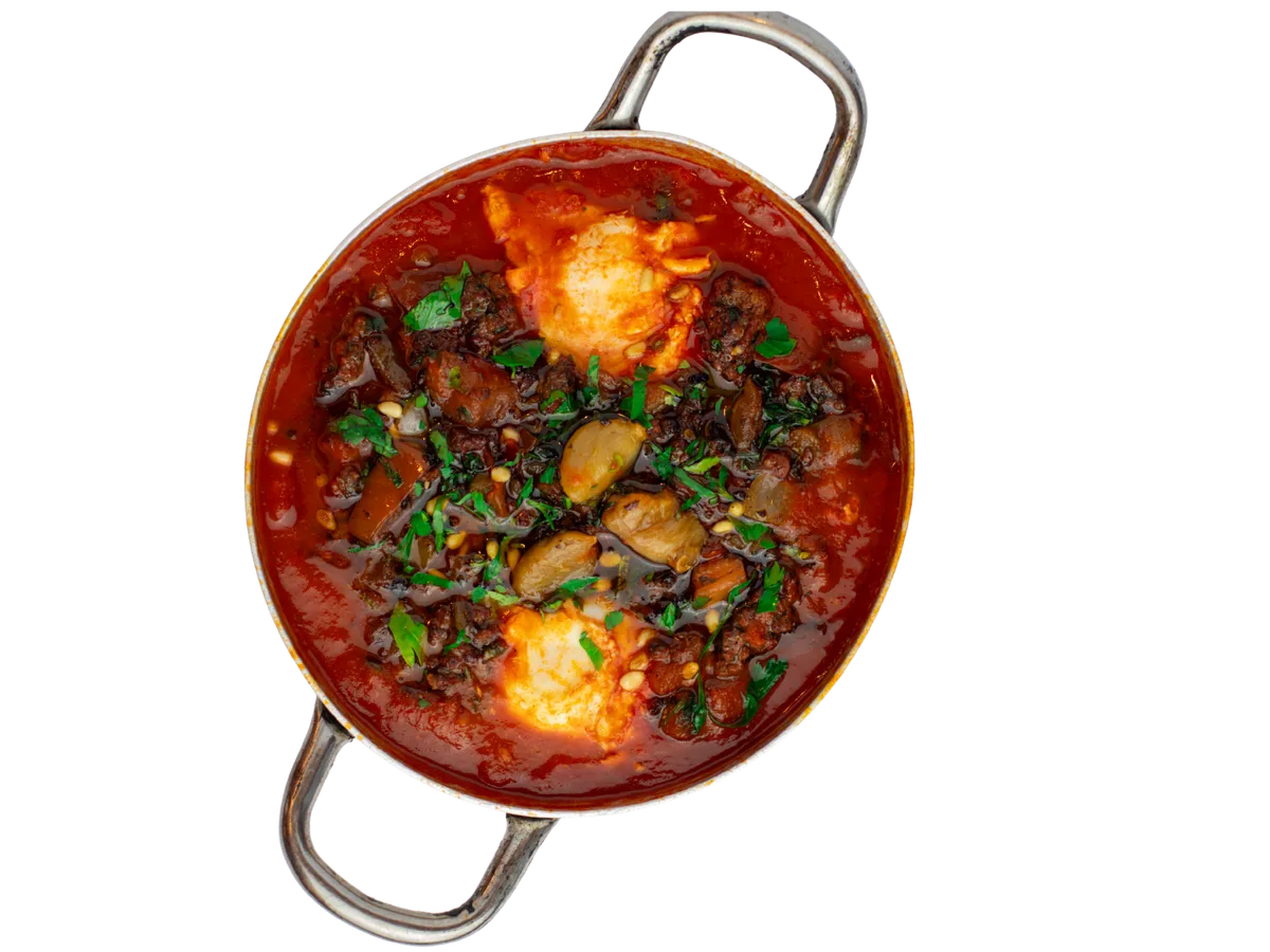 Shakshuka with Minced Meat