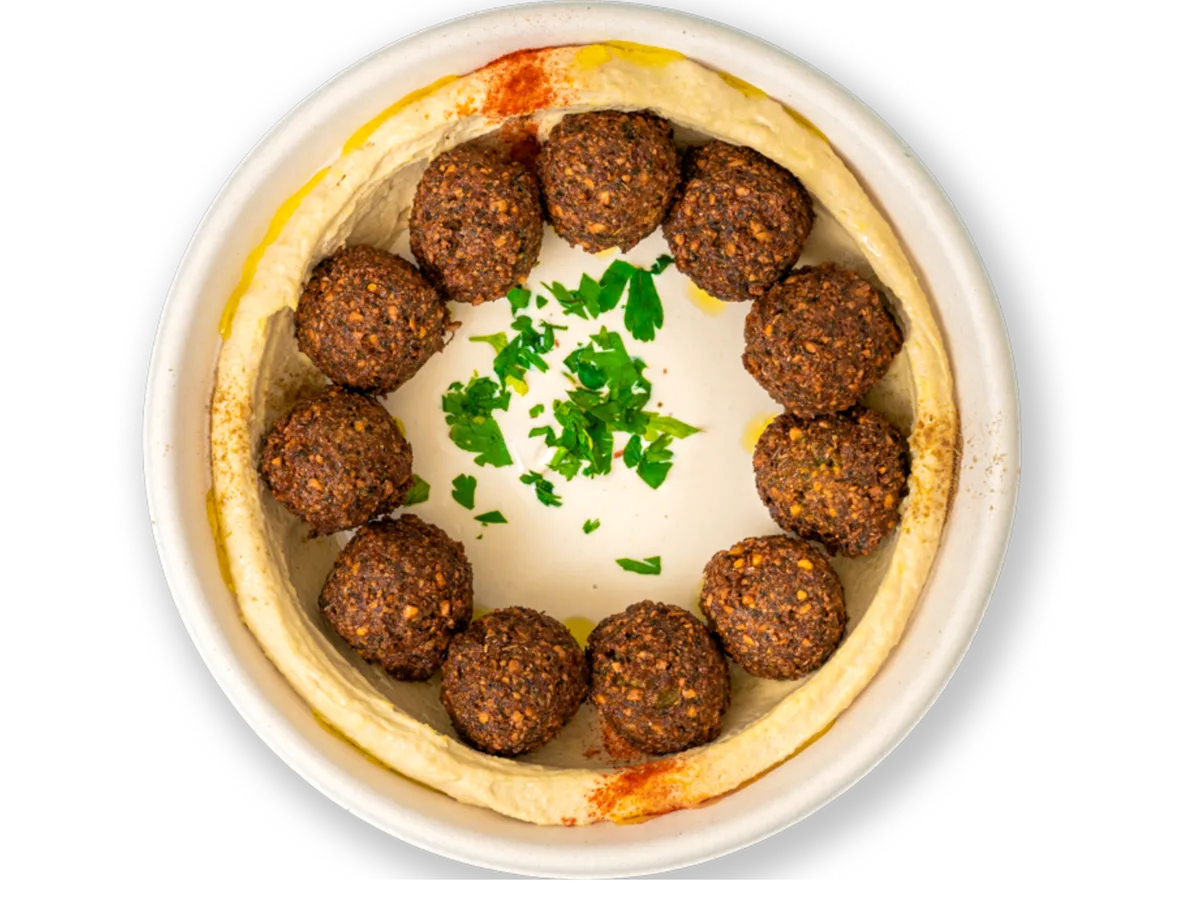 Falafel Hummus Bowl