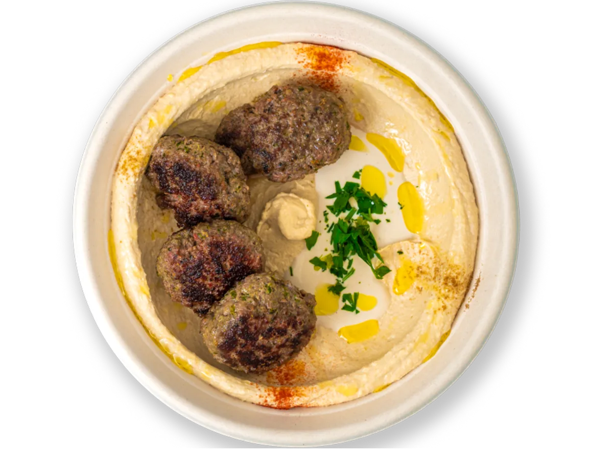 Kabab Hummus Bowl
