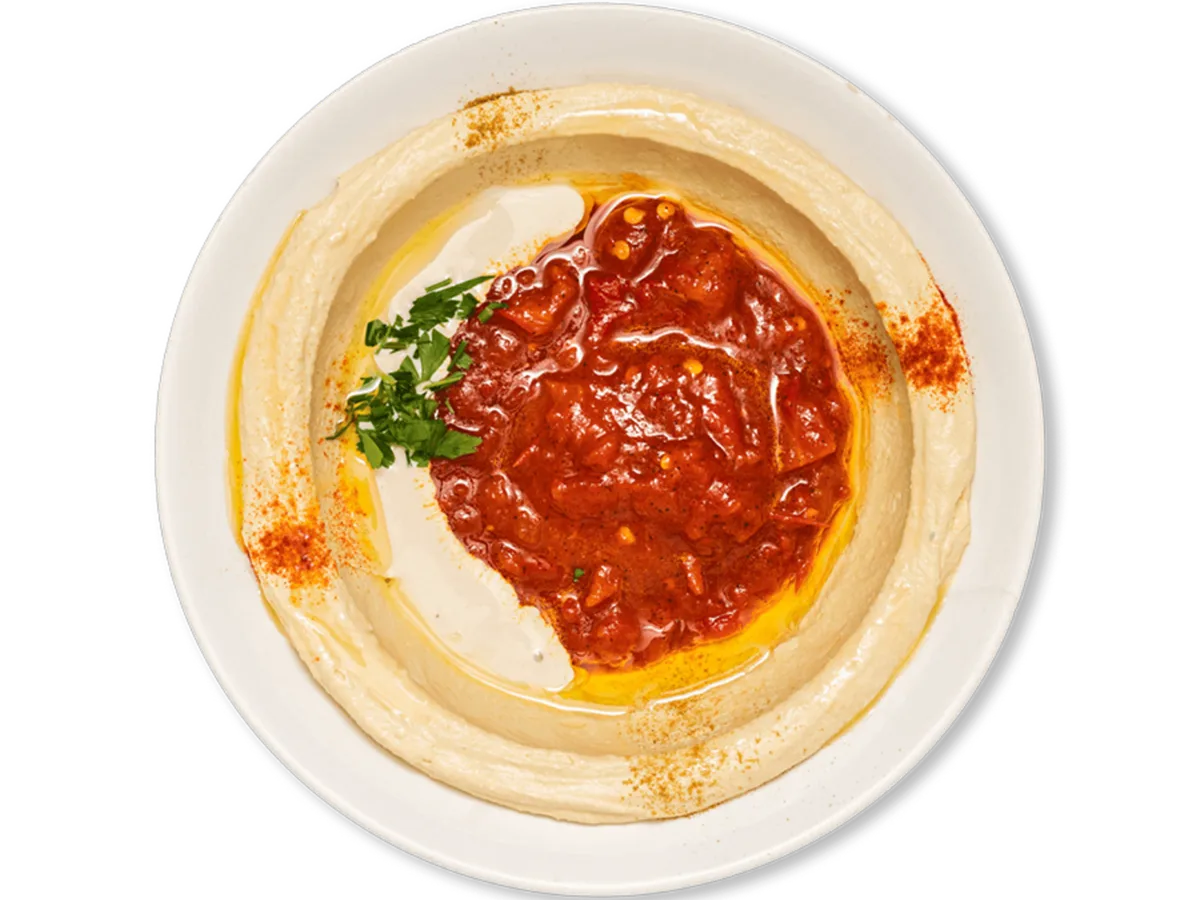 Matbucha Hummus Bowl