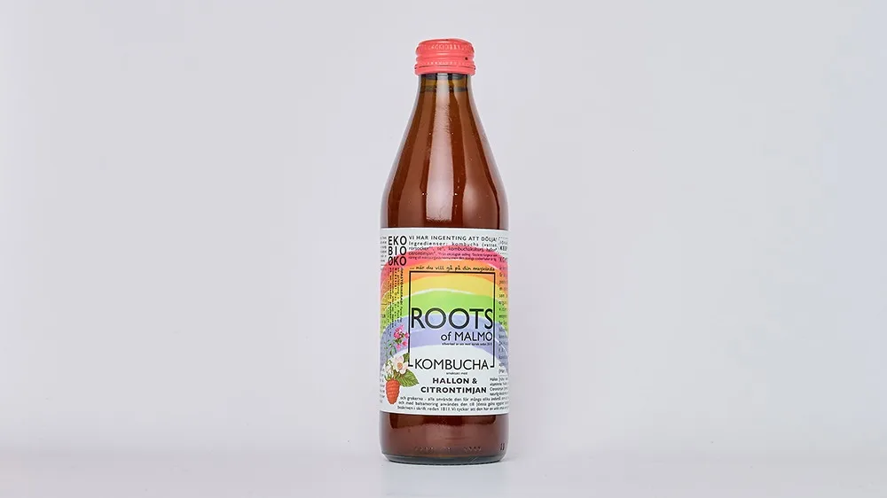Roots of Malmö Kombucha Hallon 33 cl
