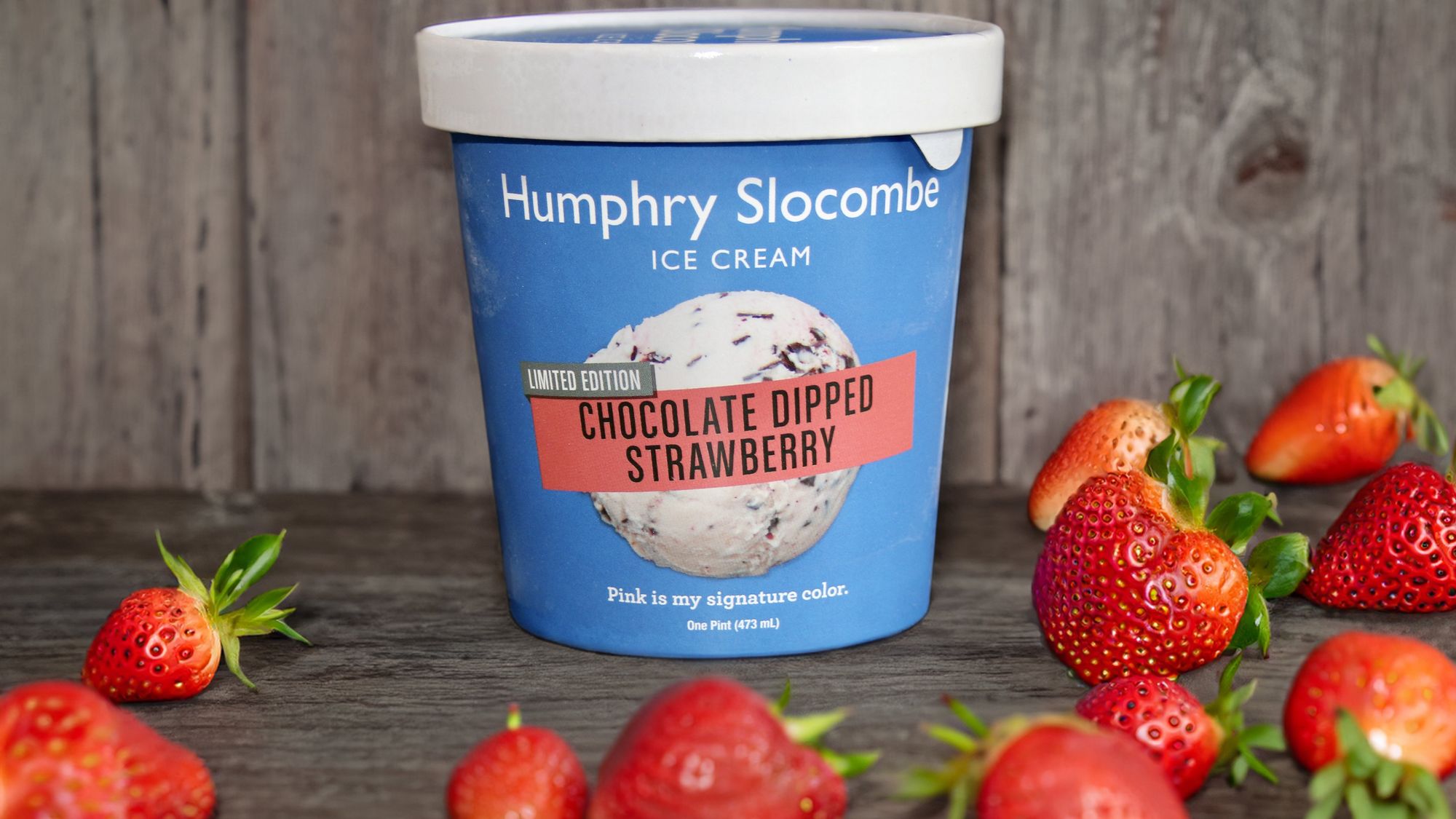 Chocolate Dipped Strawberry Ice Cream