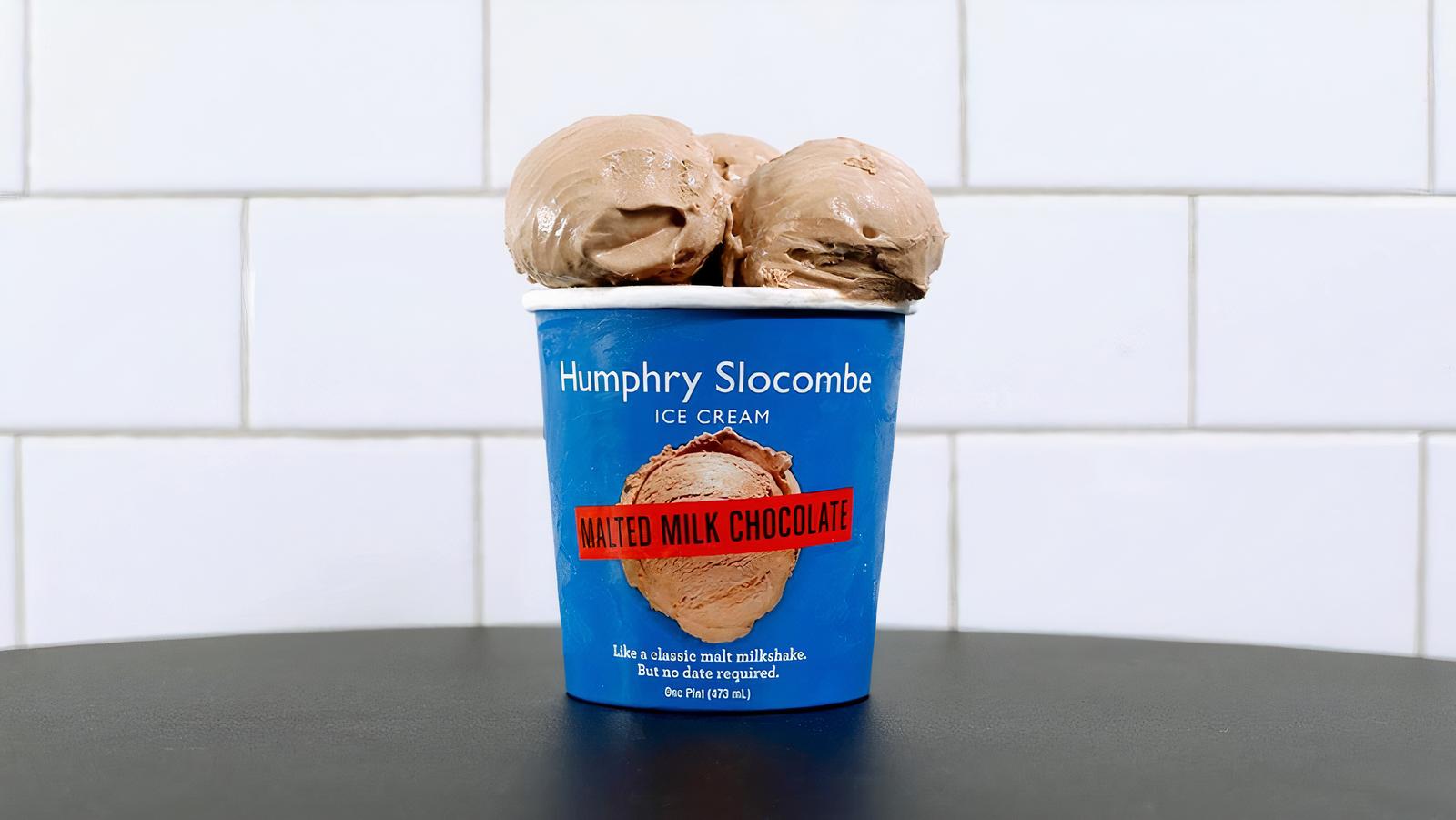 Malted Milk Chocolate Ice Cream