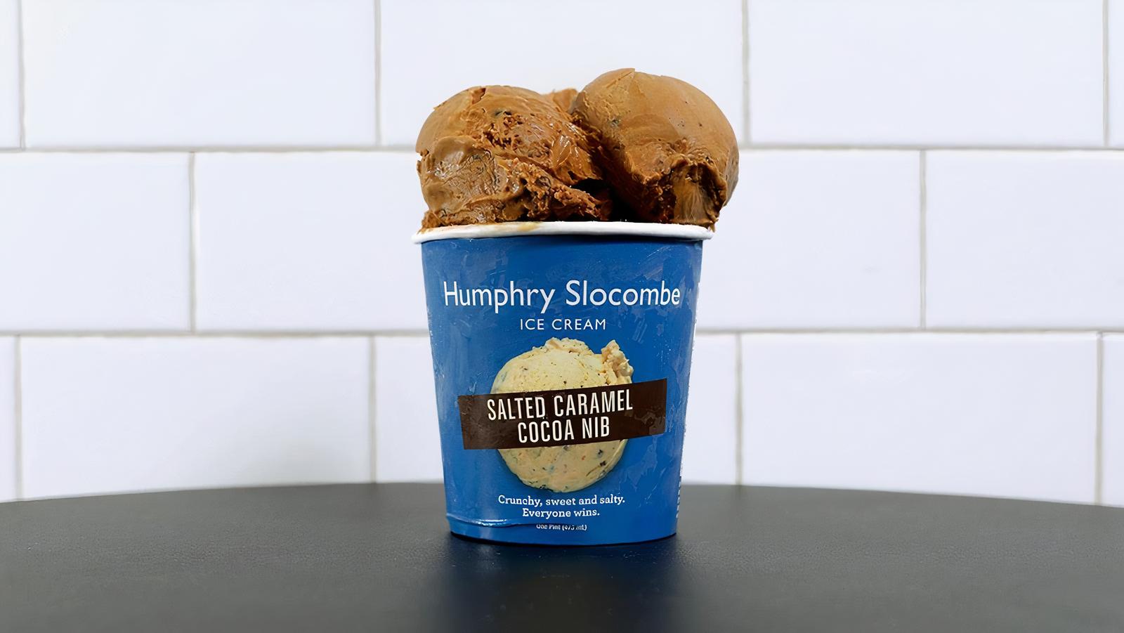 Salted Caramel Cocoa Nib Ice Cream