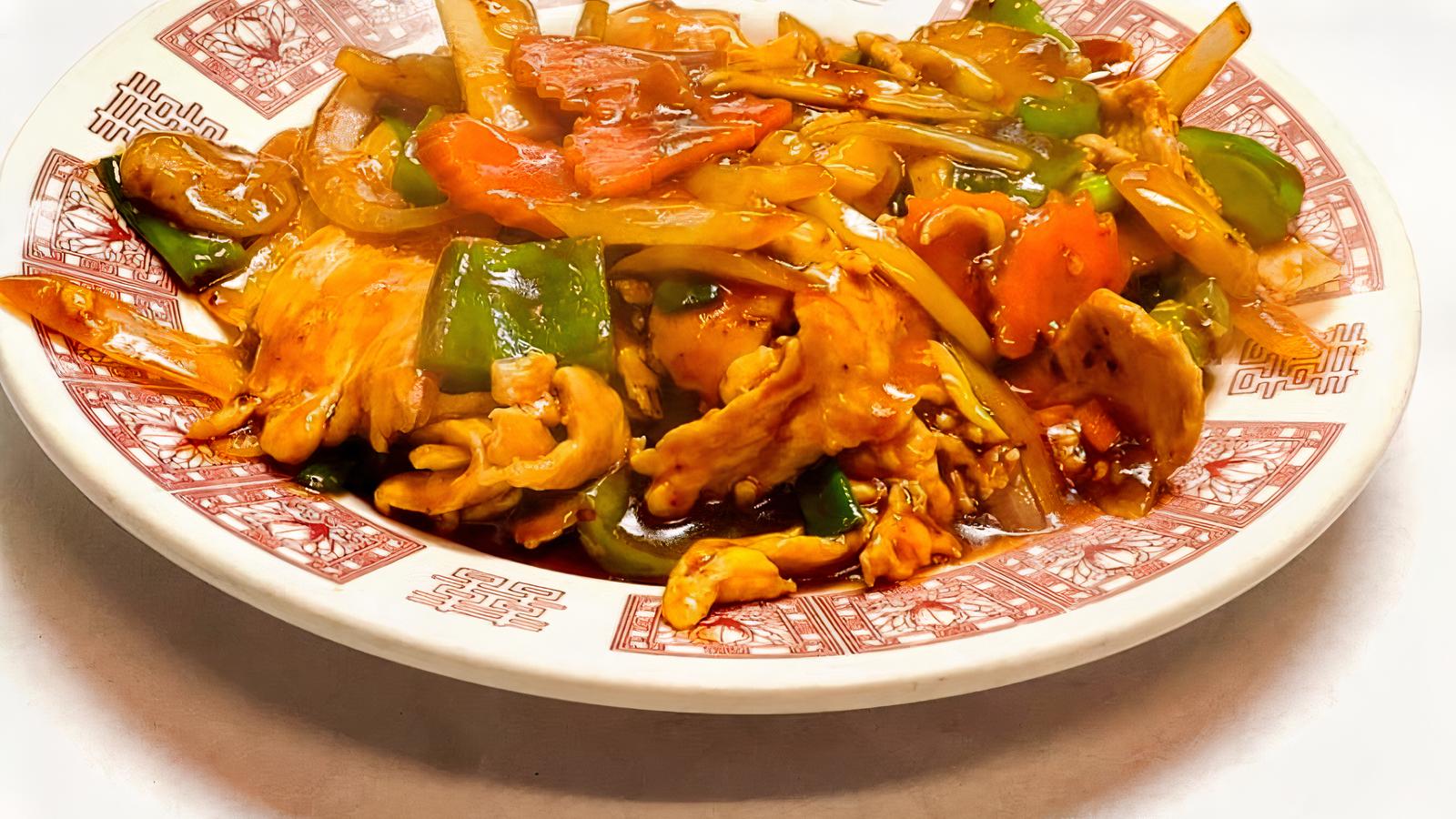 #6 Chicken or Shrimp with Garlic Sauce