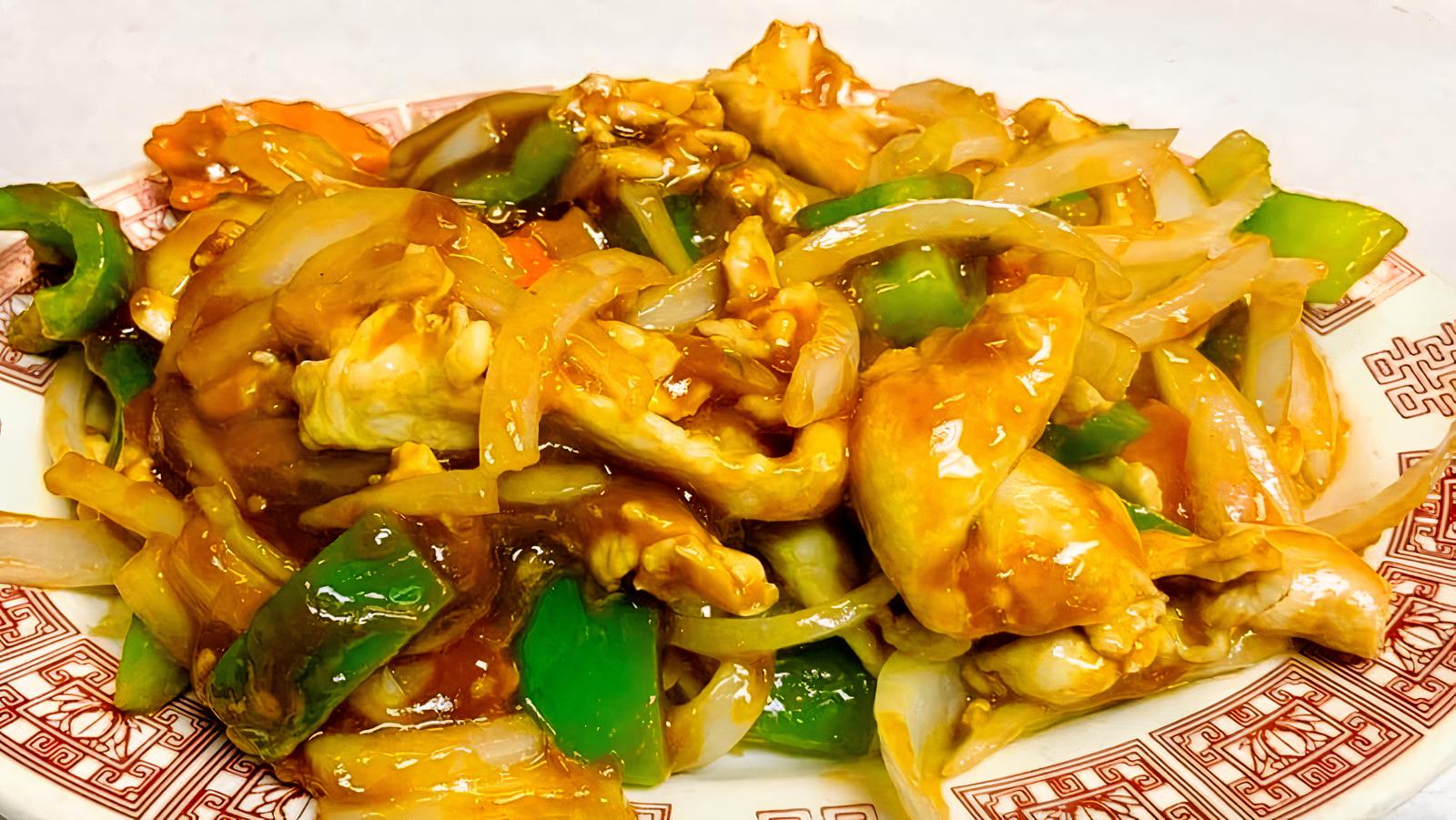 Chicken with Green Pepper