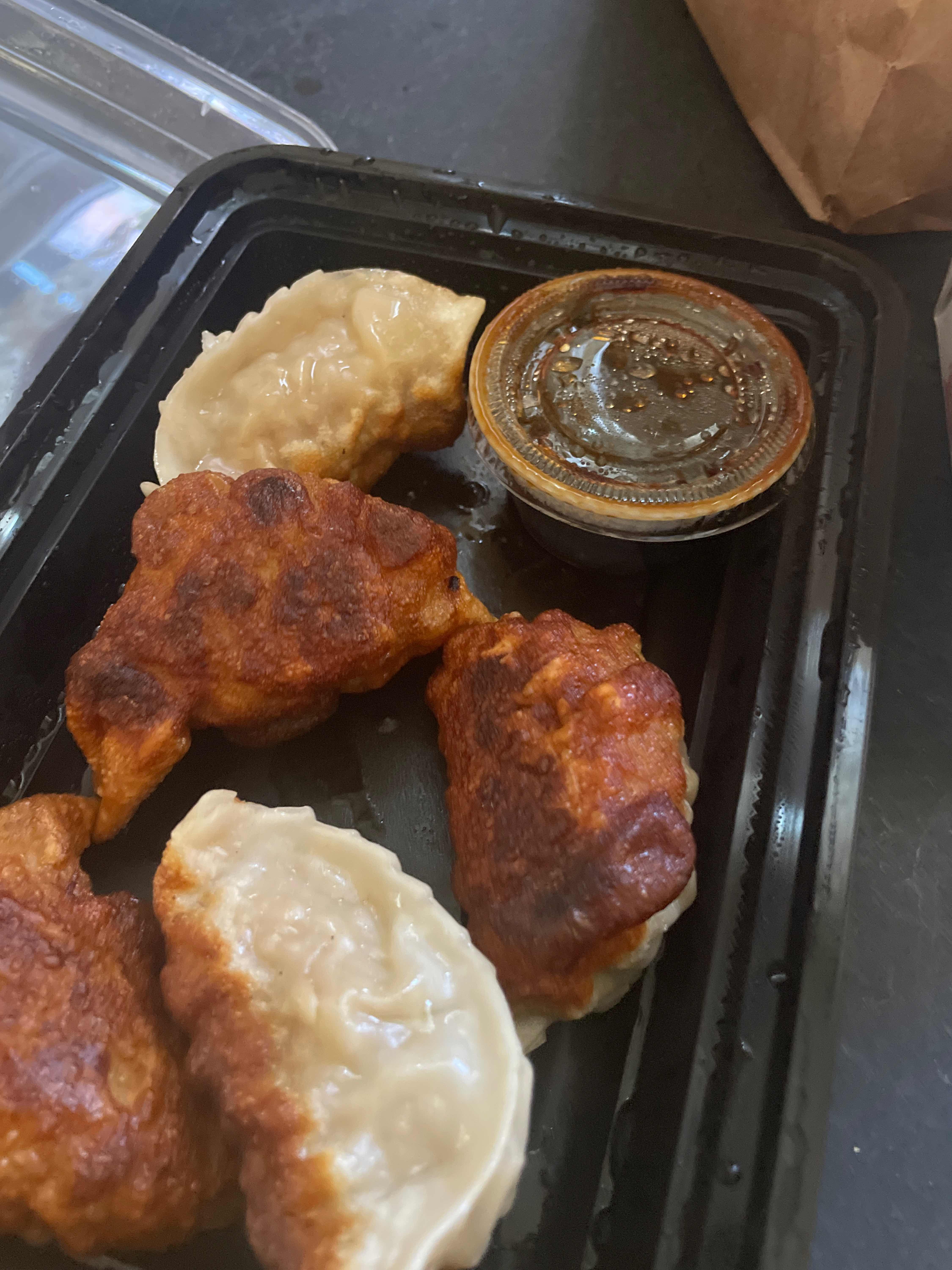 Pan Fried Dumplings (6 Pc)