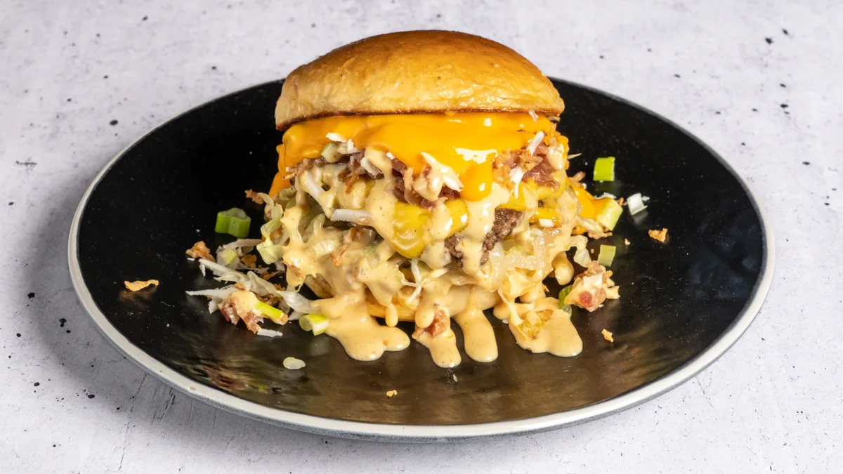 Melt On Burger
