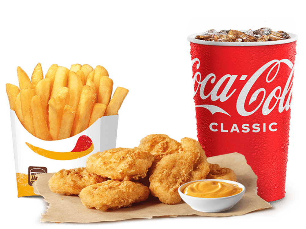 6 Nuggets Value Meal Medium