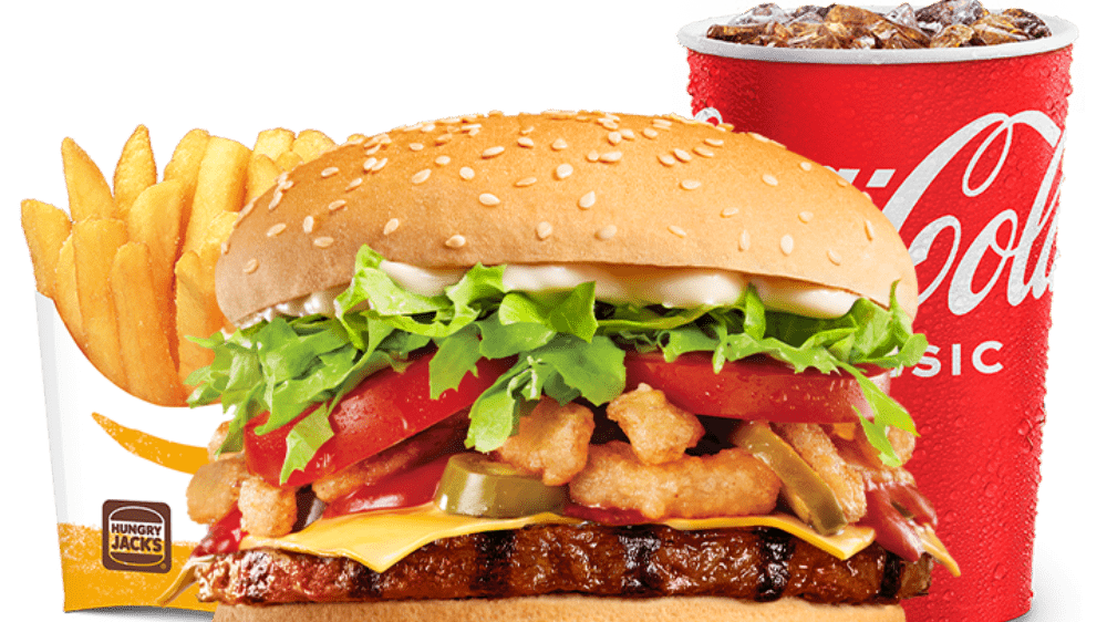 Angry Plant Based Whopper Value Meal
