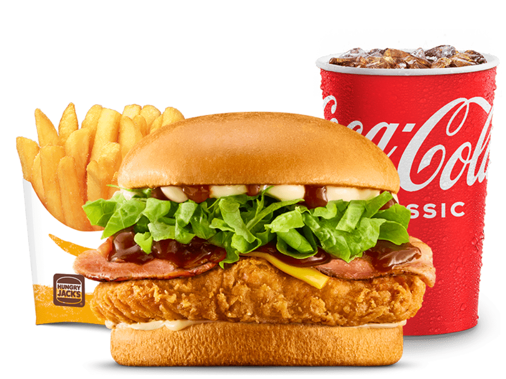 Bacon Gravy Jack's Fried Chicken Value Meal
