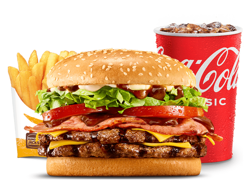 Double Bacon Gravy Whopper Value Meal