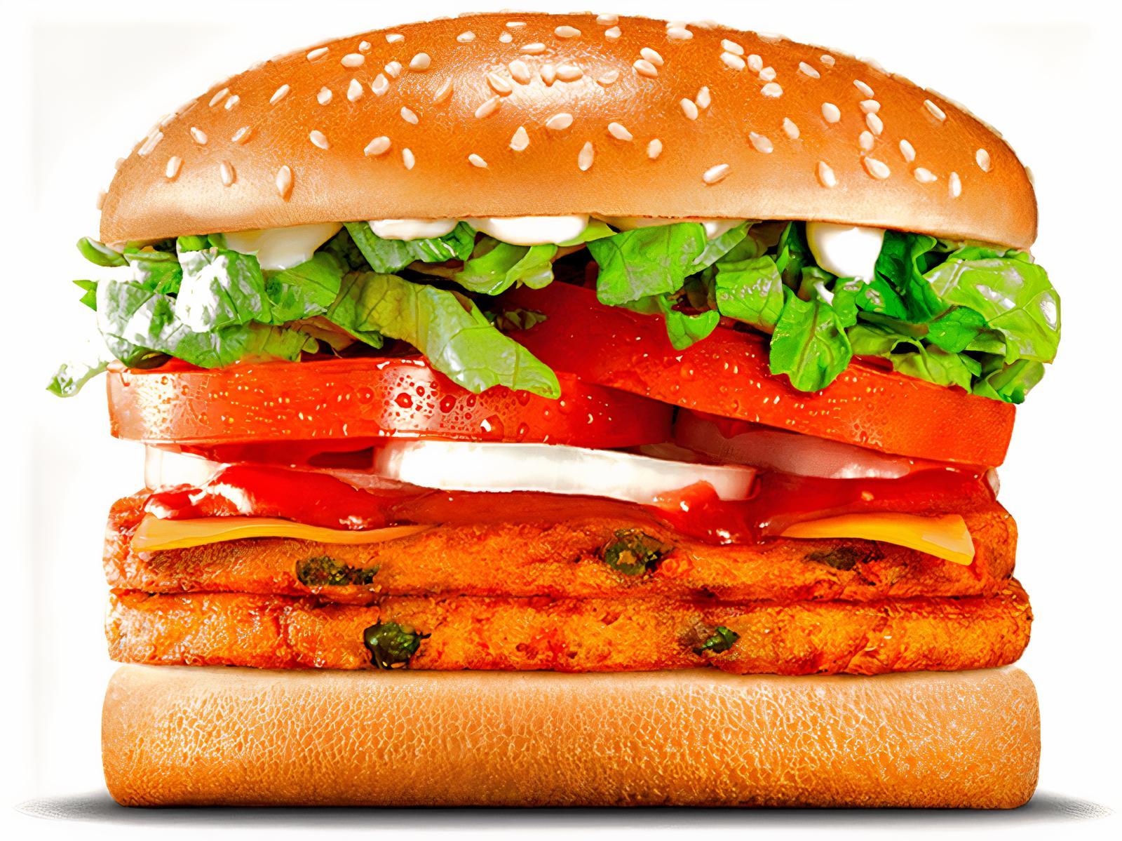 Double Veggie Whopper Cheese