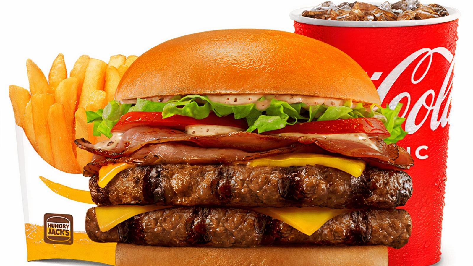 Grill Masters Double Chicago Angus Value Meal