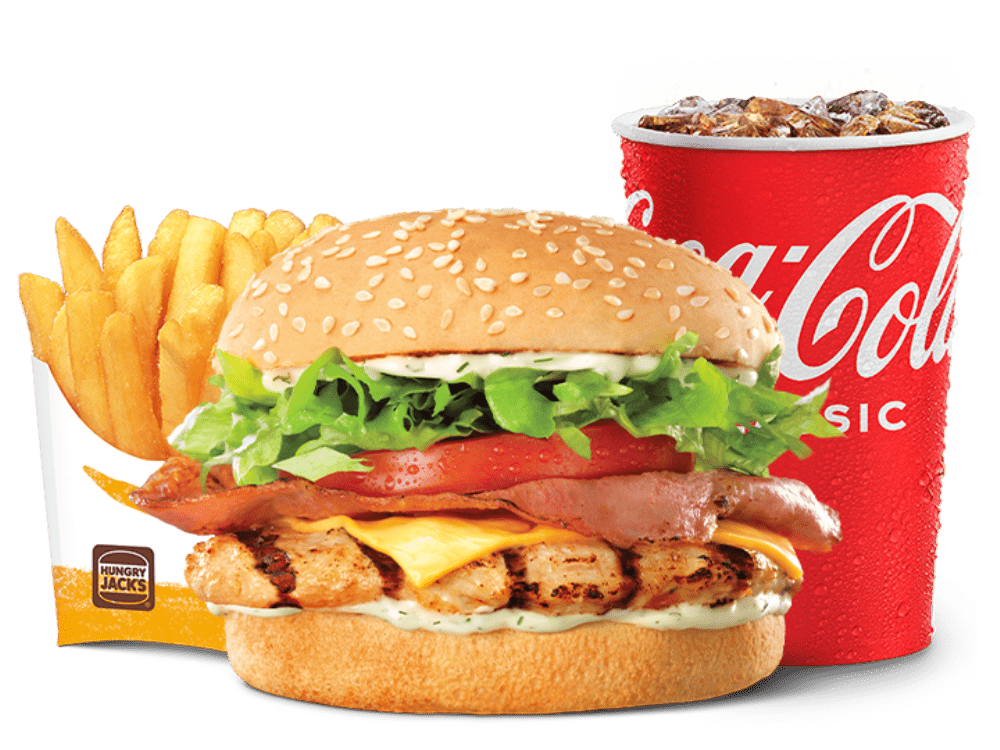 Grilled Chicken Bacon and Cheese Value Meal