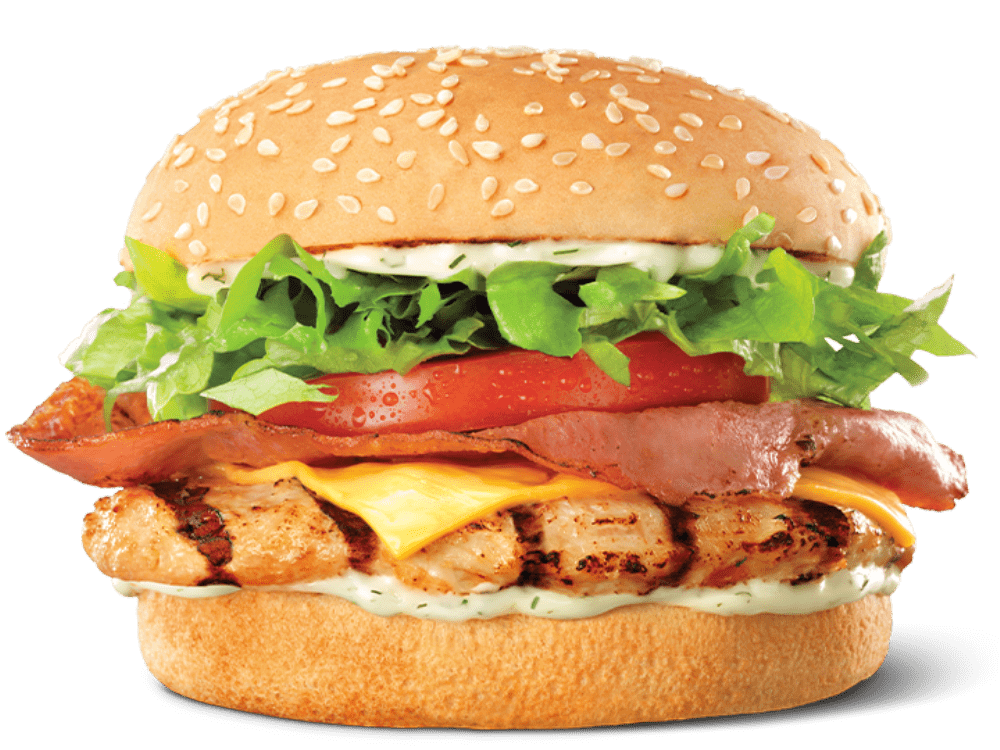 Grilled Chicken Bacon and Cheese