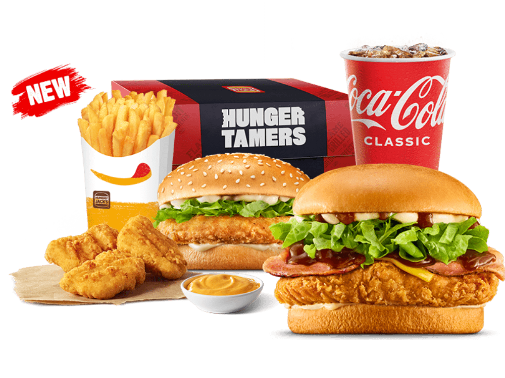 Large Bacon Gravy Jack's Fried Chicken Hunger Tamers
