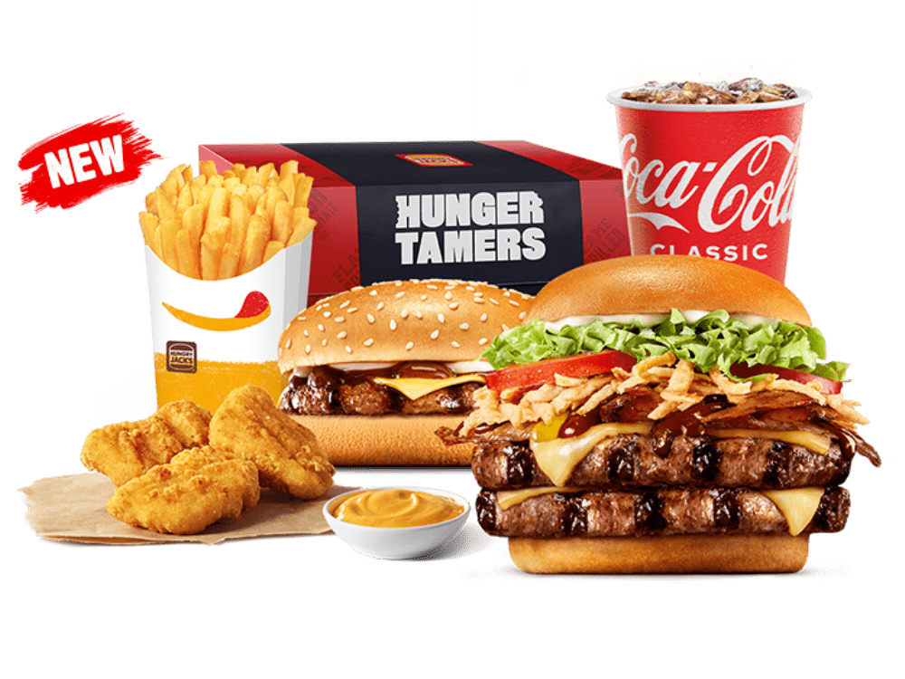 Large Grill Masters Double BBQ Smokehouse Angus Hunger Tamers