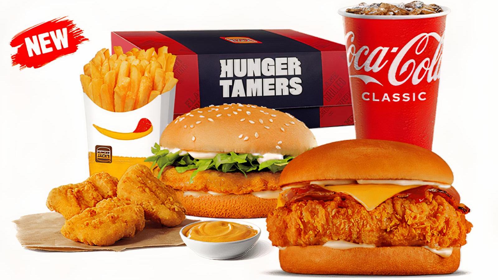 Large Parmi Jack's Fried Chicken Hunger Tamers