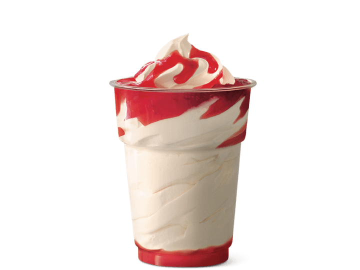 Large Strawberry Sundae