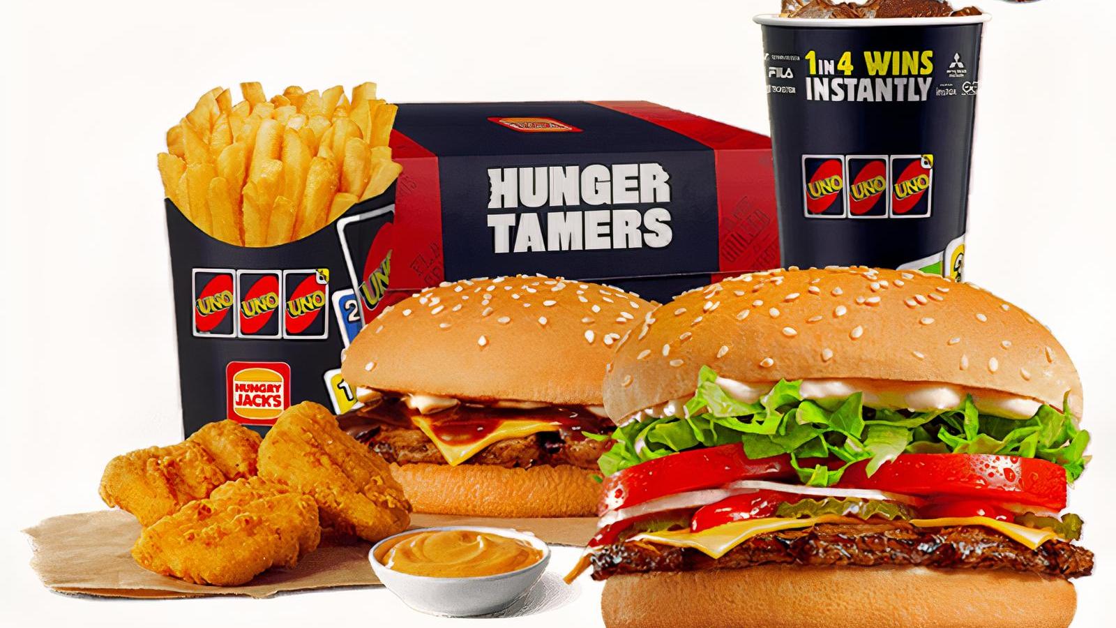 Large Whopper Cheese Hunger Tamers