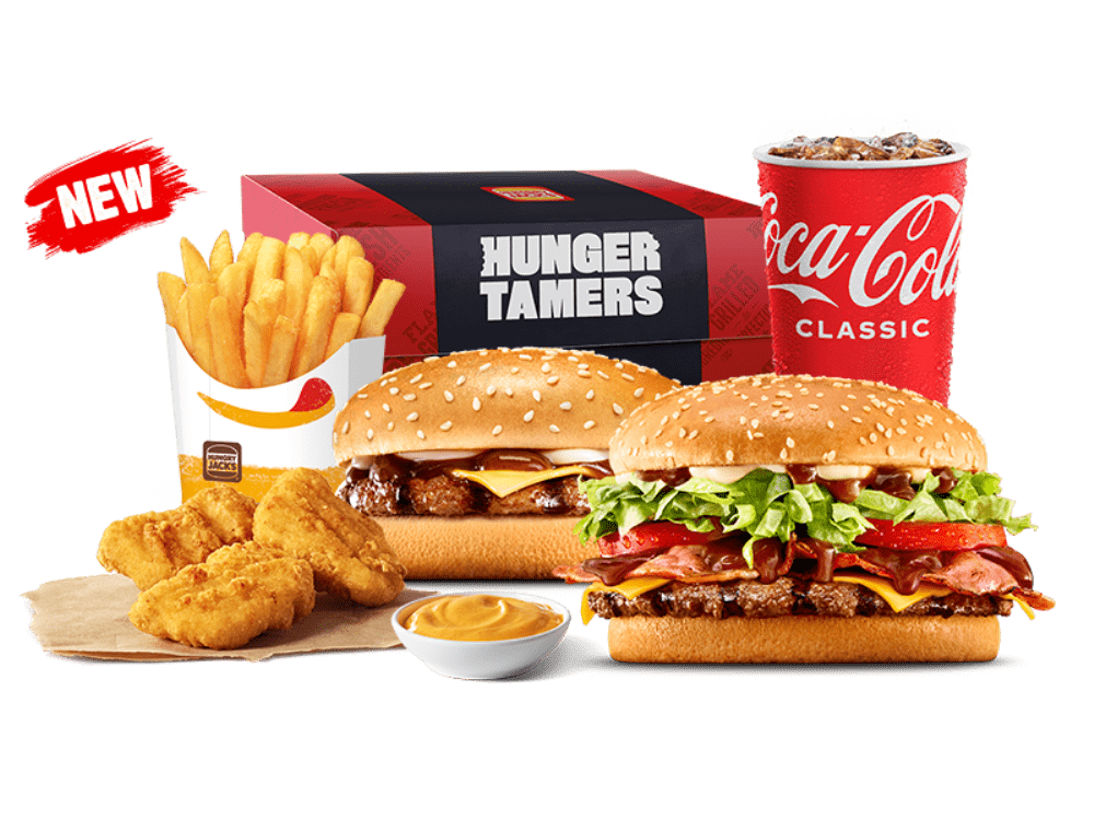 Medium Bacon Gravy Whopper Hunger Tamers