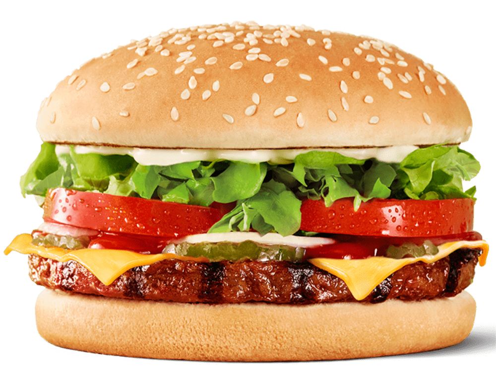 Plant Based Whopper Cheese