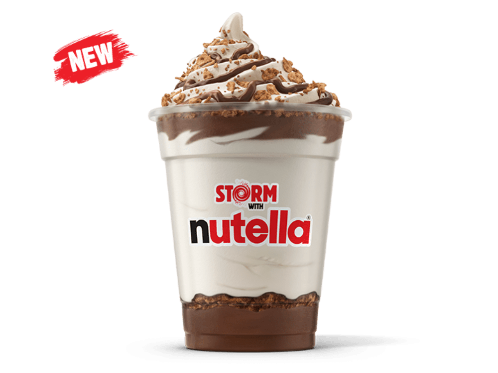 Storm with Nutella