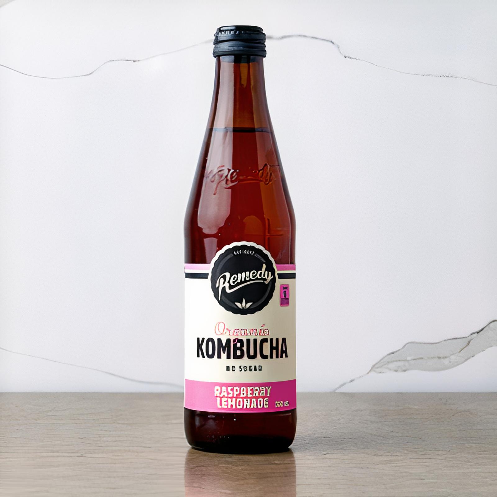 330ml Raspberry Lemonade Kombucha