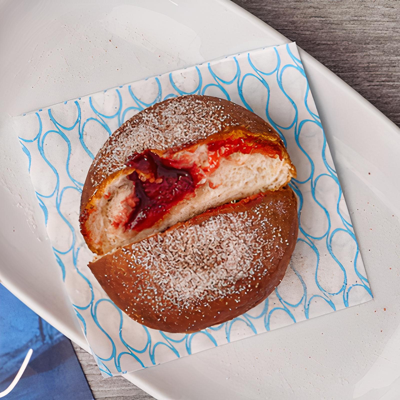 Hot Jam Donut