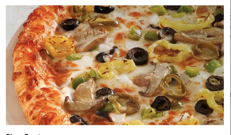 12" Vegetable Pizza