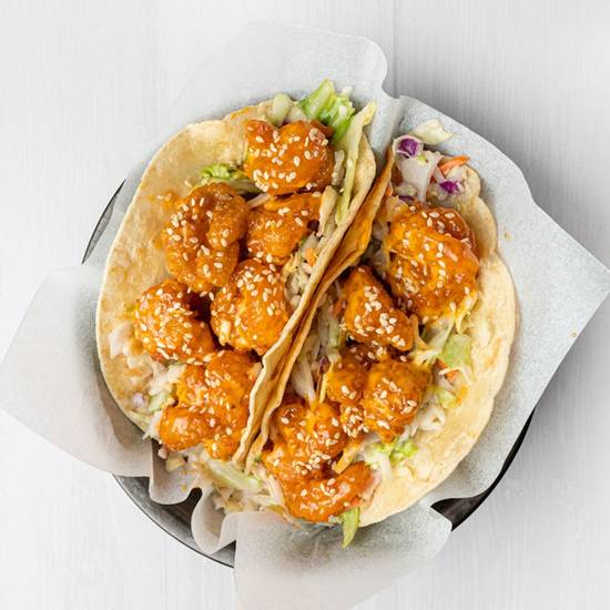 Firecracker Shrimp Tacos