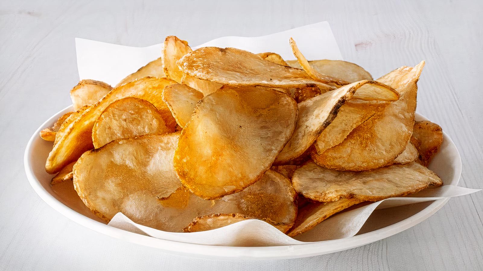 Old Bay Kettle Chips and Queso
