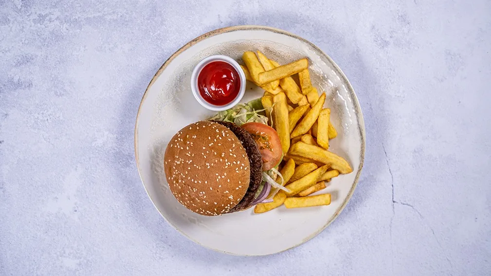 Hamburgertallrik 90g