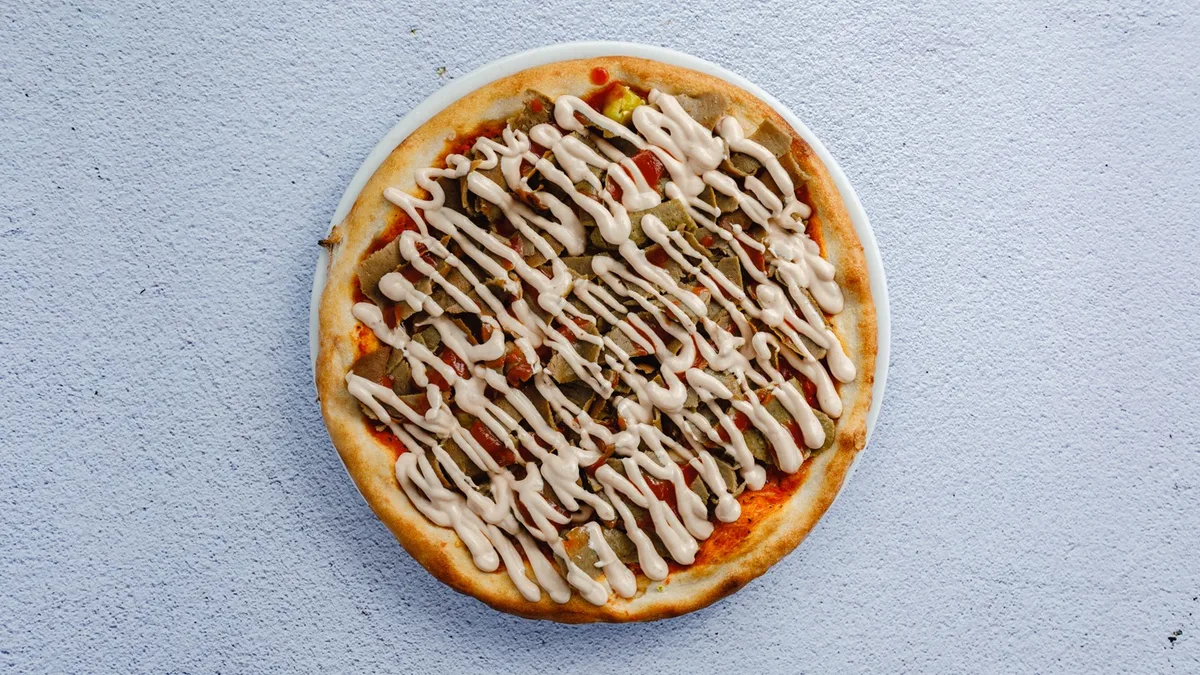 Kebabpizza 2