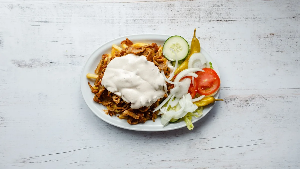 Kebabtallrik