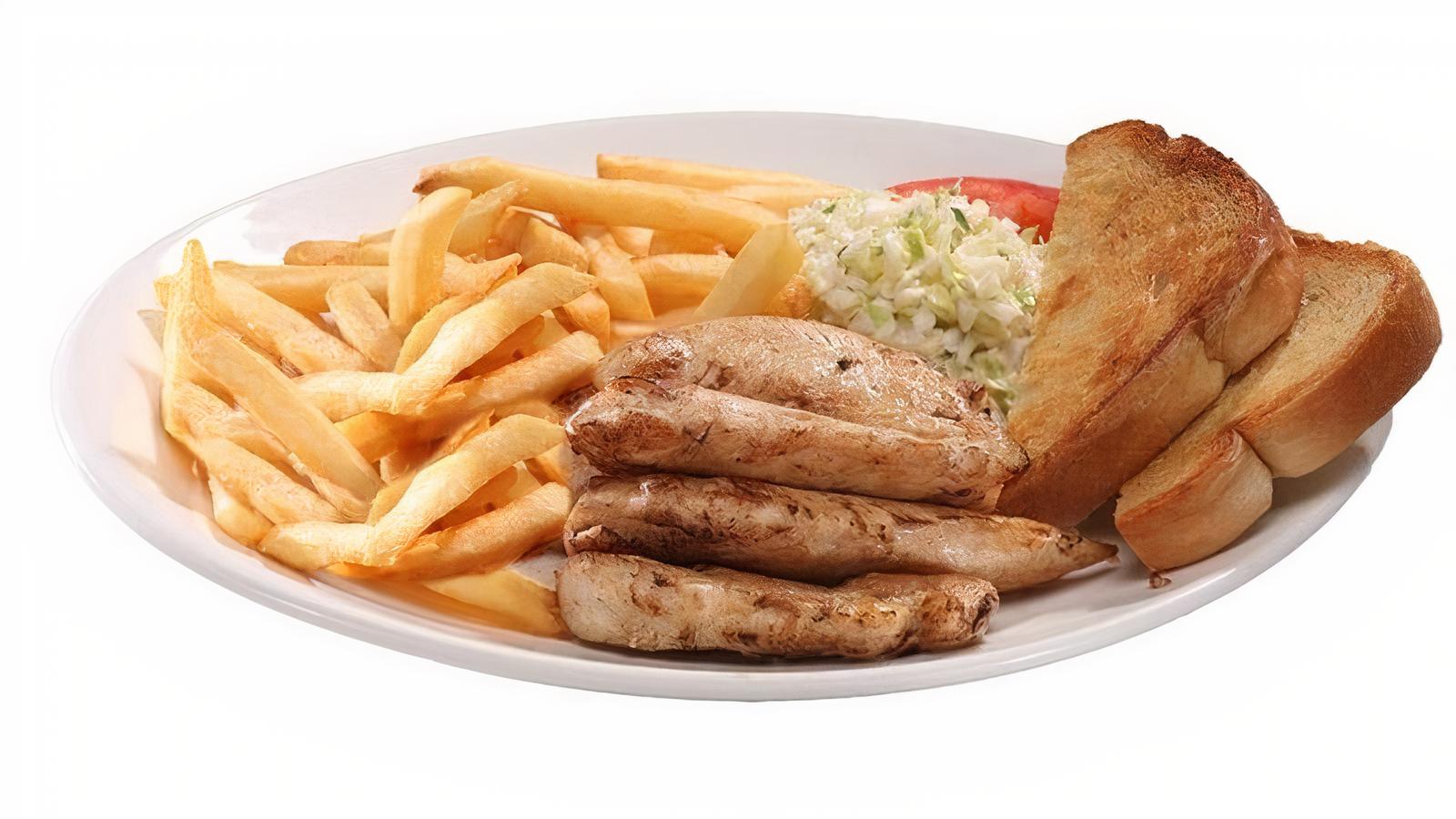 4 Grilled Chicken Basket Meal