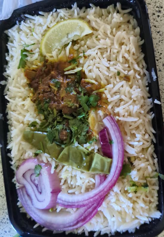 Rajugari Goat Pulav