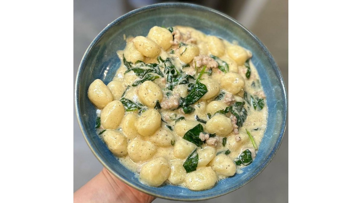 Gnocchi / Salsiccia / Spanac and Panna