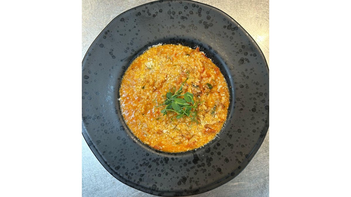 Risotto con Chorizo and Salsiccia