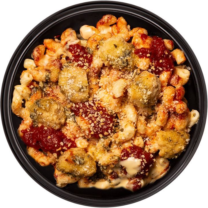 Chicken Parmesan Mac and Cheese