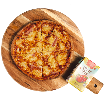 Kids Ham and Pineapple (9') + Juice