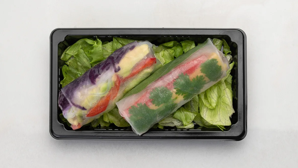 Vegetáriánus Rau Roll