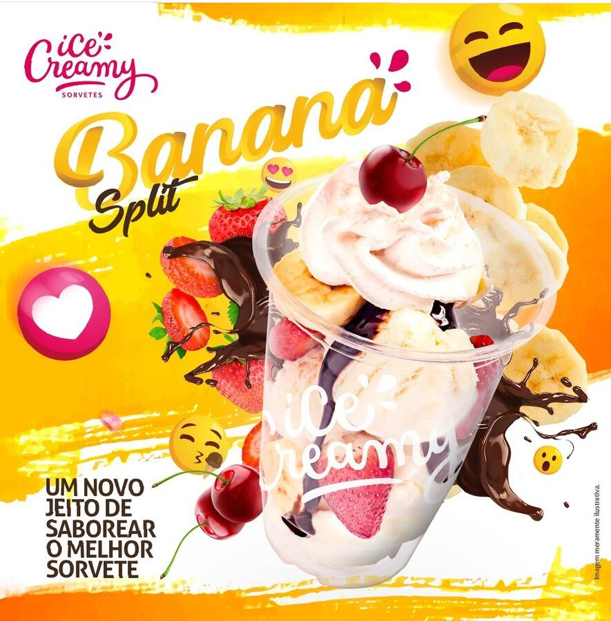 Banana Split 360Ml